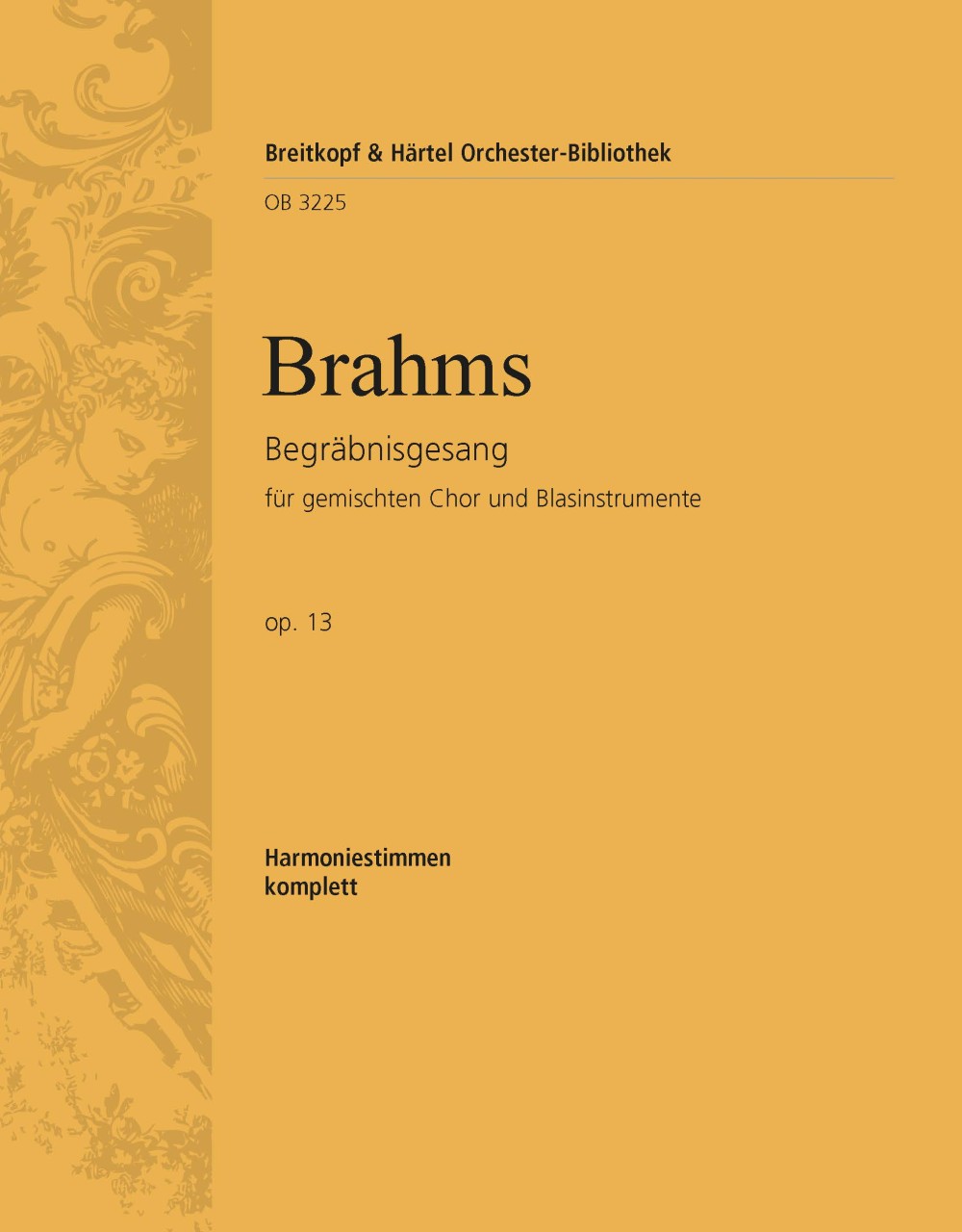Vorderes Coverbild Begräbnisgesang op. 13