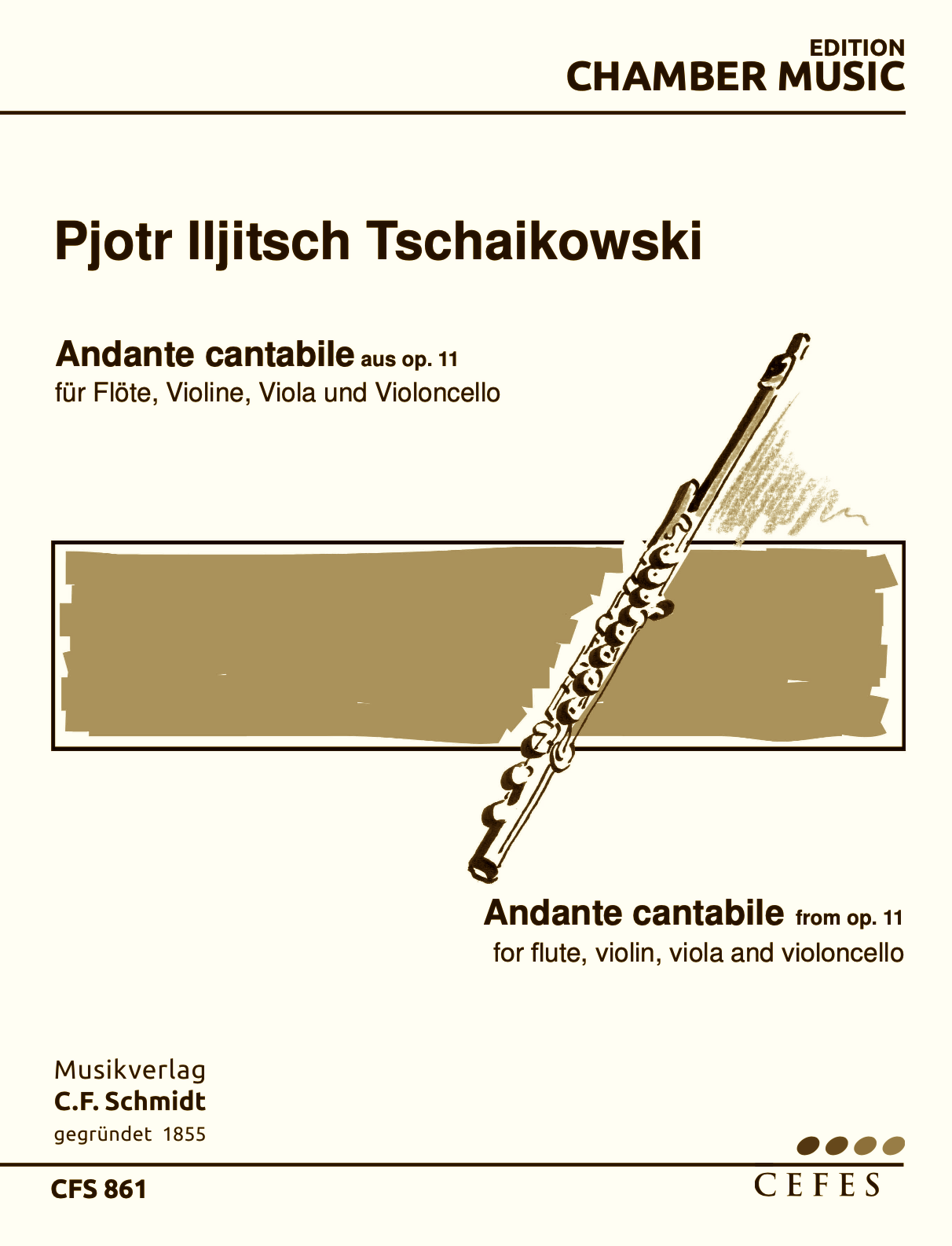 Vorderes Coverbild Andante cantabile aus op. 11