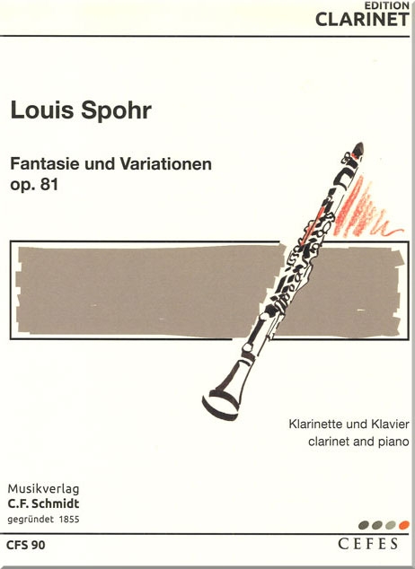 Vorderes Coverbild Fantasie und Variationen op. 81