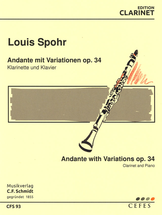 Vorderes Coverbild Andante con Variazioni op. 34