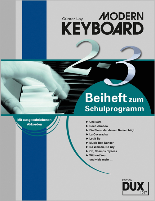 Vorderes Coverbild Modern Keyboard Beiheft 2-3