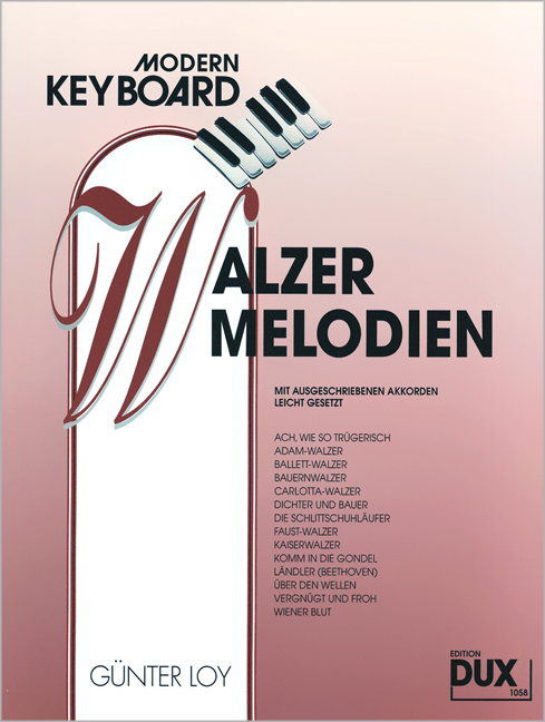 Vorderes Coverbild Walzer Melodien