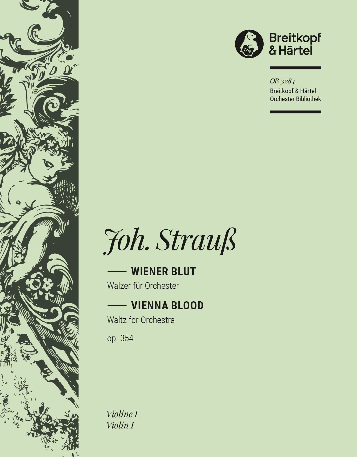 Vorderes Coverbild Wiener Blut op. 354