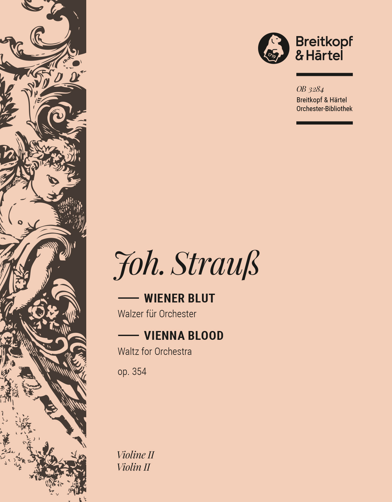 Vorderes Coverbild Wiener Blut op. 354