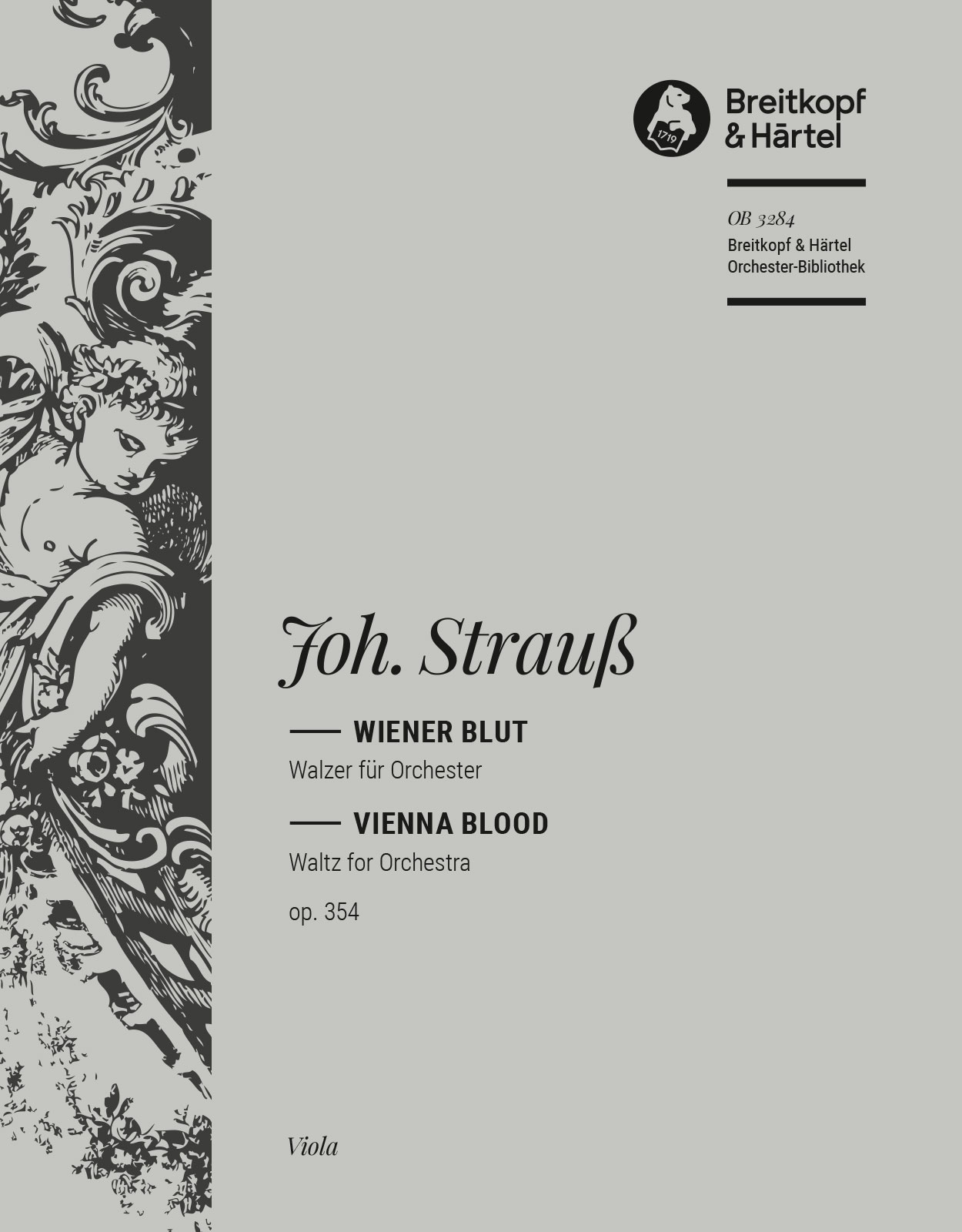 Vorderes Coverbild Wiener Blut op. 354