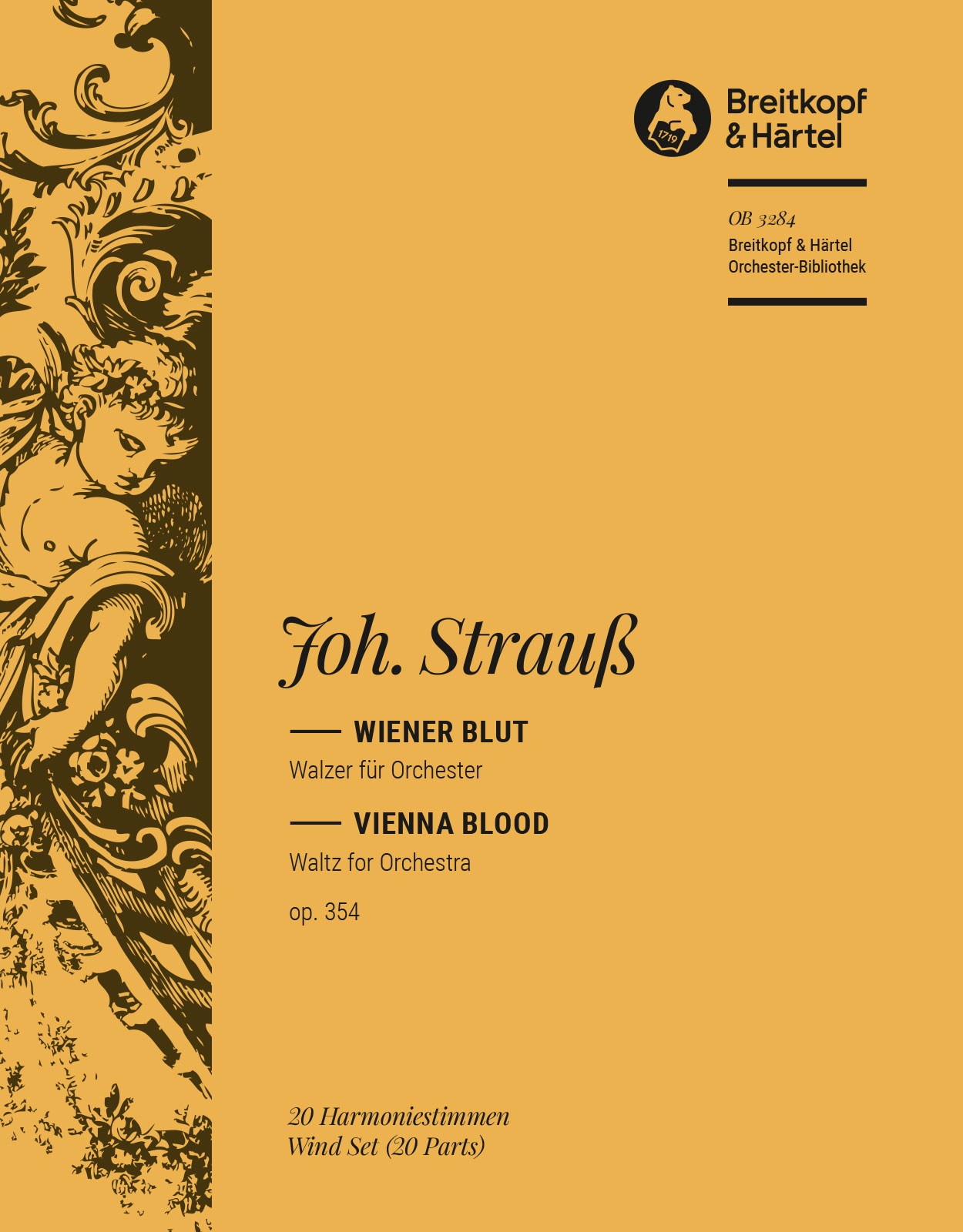 Vorderes Coverbild Wiener Blut op. 354