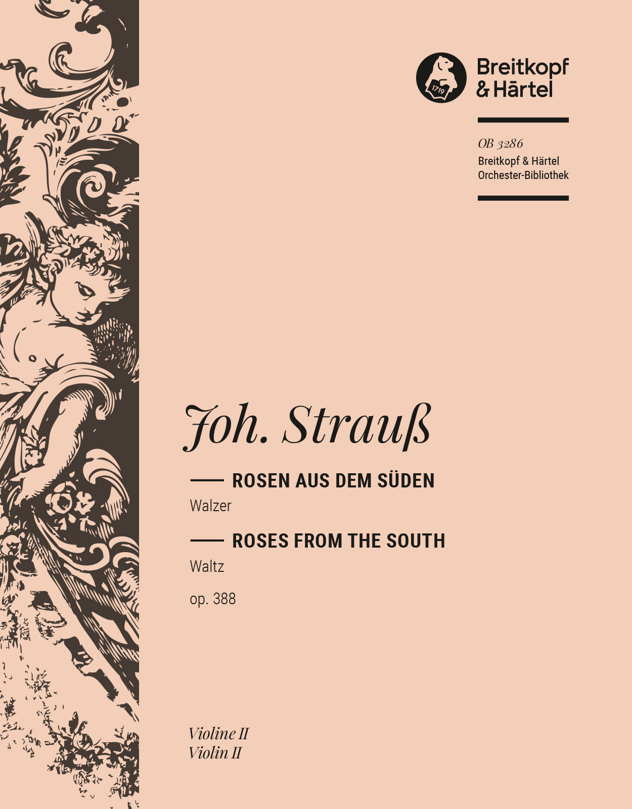 Vorderes Coverbild Rosen aus dem Süden op. 388