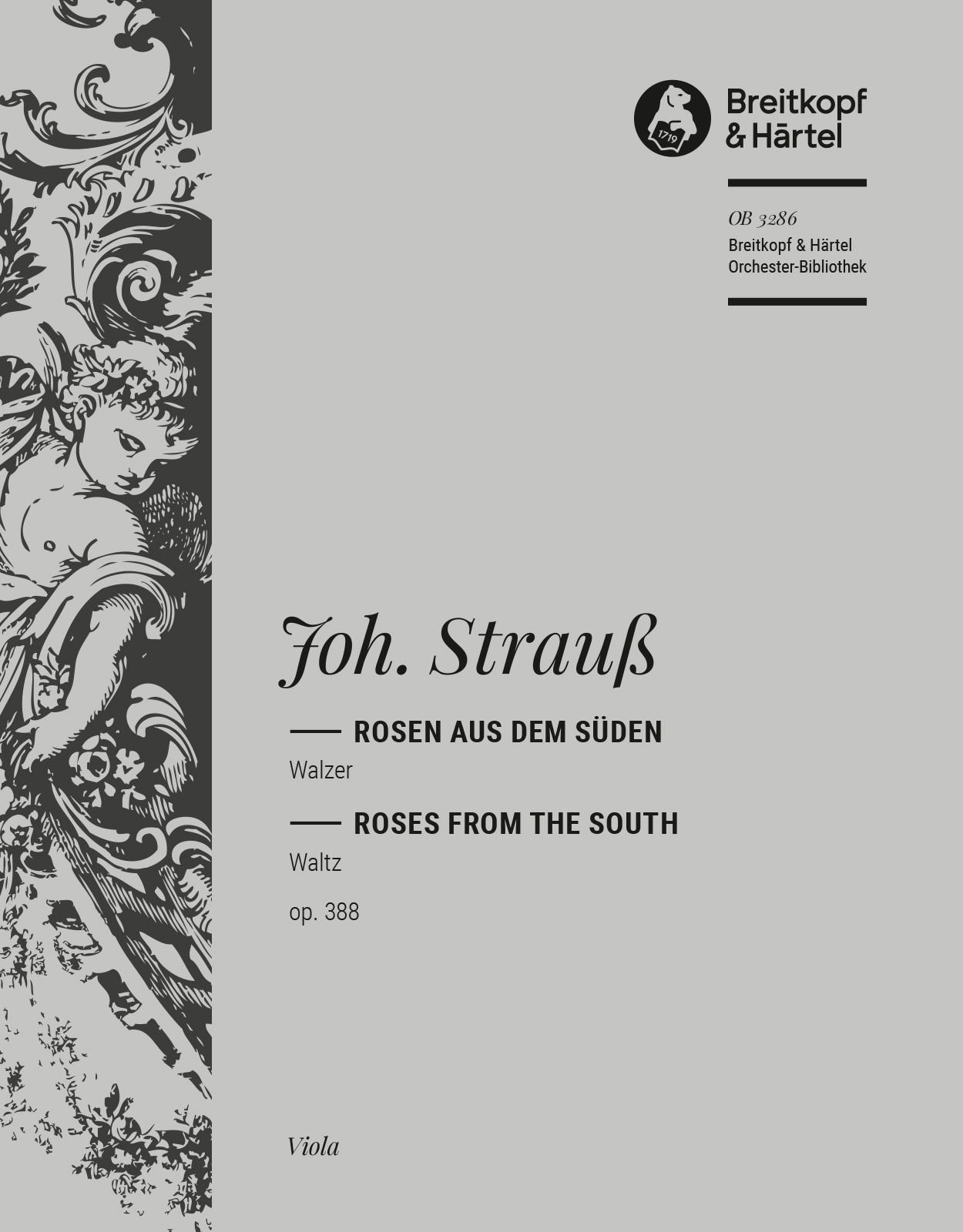 Vorderes Coverbild Rosen aus dem Süden op. 388
