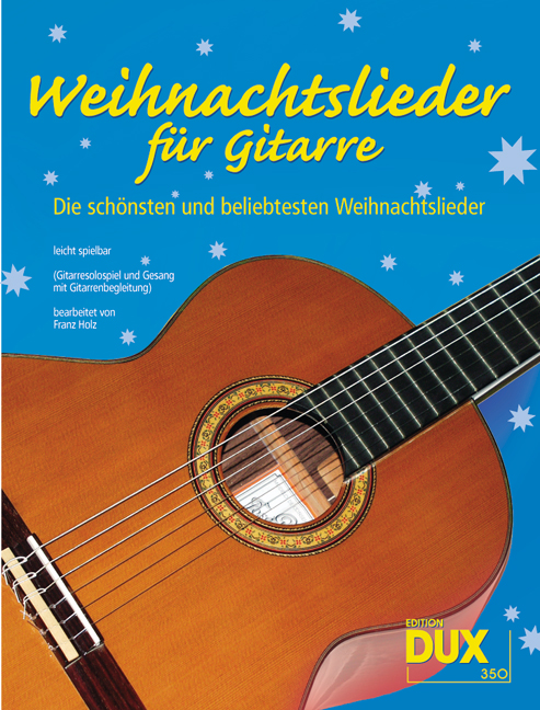 Vorderes Coverbild Weihnachtslieder für Gitarre