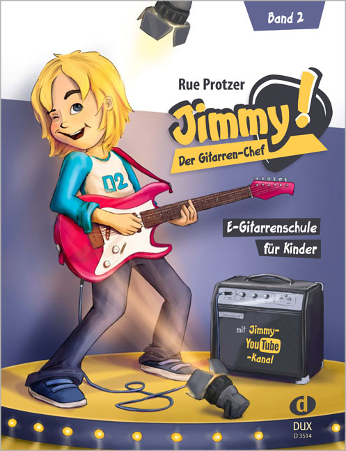 Vorderes Coverbild Jimmy! Der Gitarren-Chef Band 2