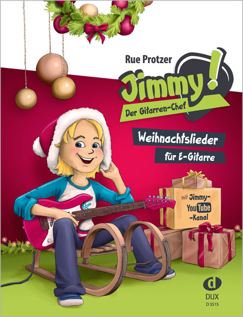 Vorderes Coverbild Jimmy! Der Gitarren-Chef - Weihnachtslieder
