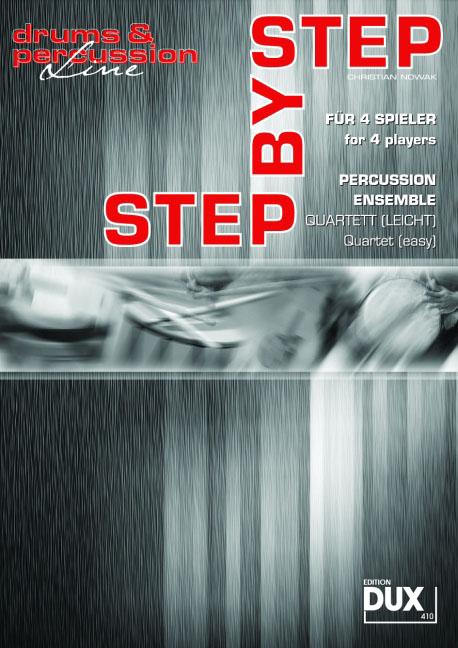 Vorderes Coverbild Drums and Percussion Line - Step by Step