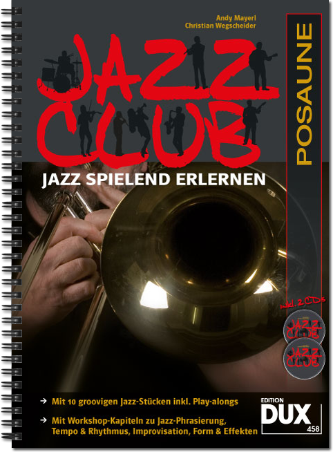 Vorderes Coverbild Jazz Club Posaune
