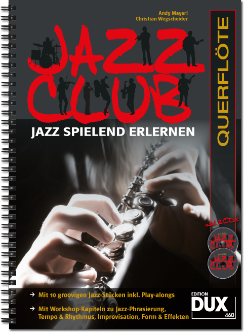 Vorderes Coverbild Jazz Club Querflöte