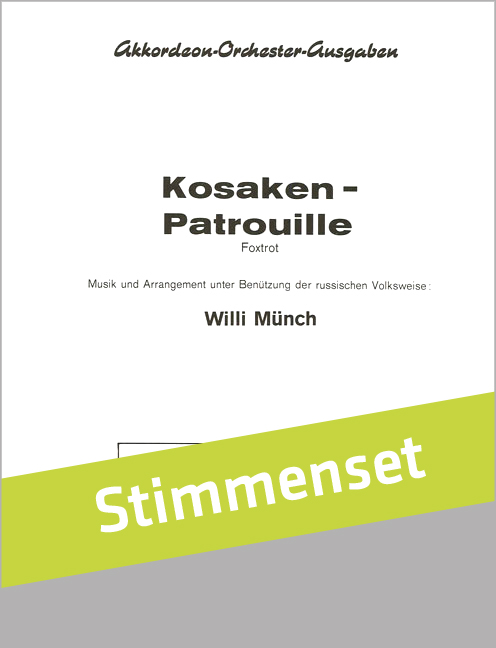 Vorderes Coverbild Kosaken Patrouille