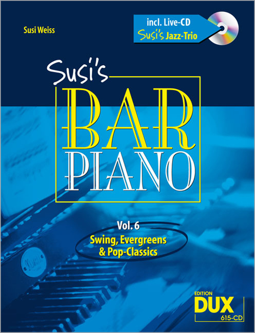 Vorderes Coverbild Susi's Bar Piano 6 (mit CD)