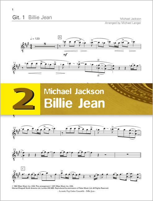Vorderes Coverbild Billie Jean