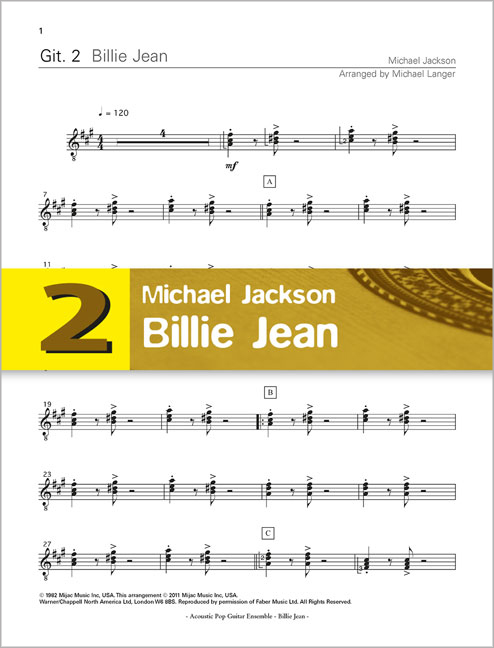 Vorderes Coverbild Billie Jean
