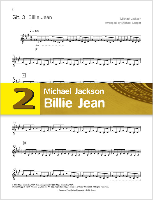 Vorderes Coverbild Billie Jean