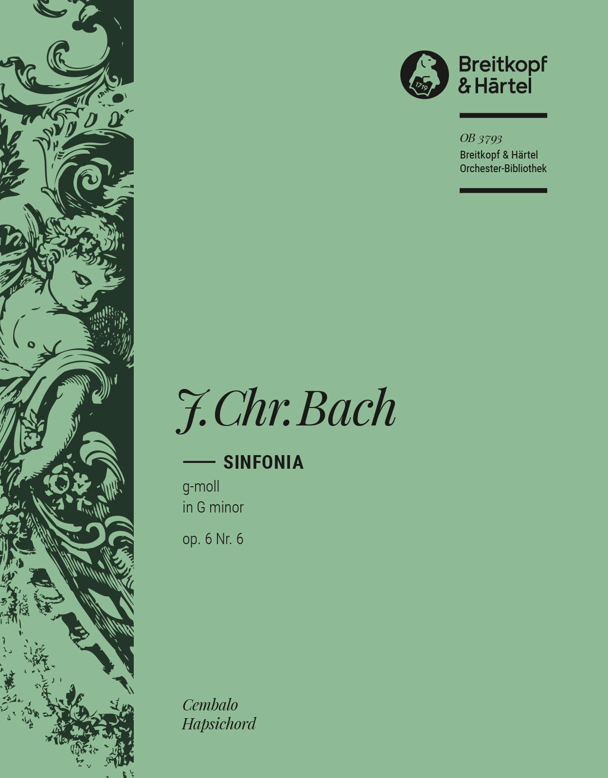 Vorderes Coverbild Sinfonia Nr. 6 g-Moll op. 6