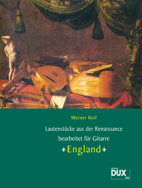 Vorderes Coverbild Lautenstücke aus der Renaissance: England