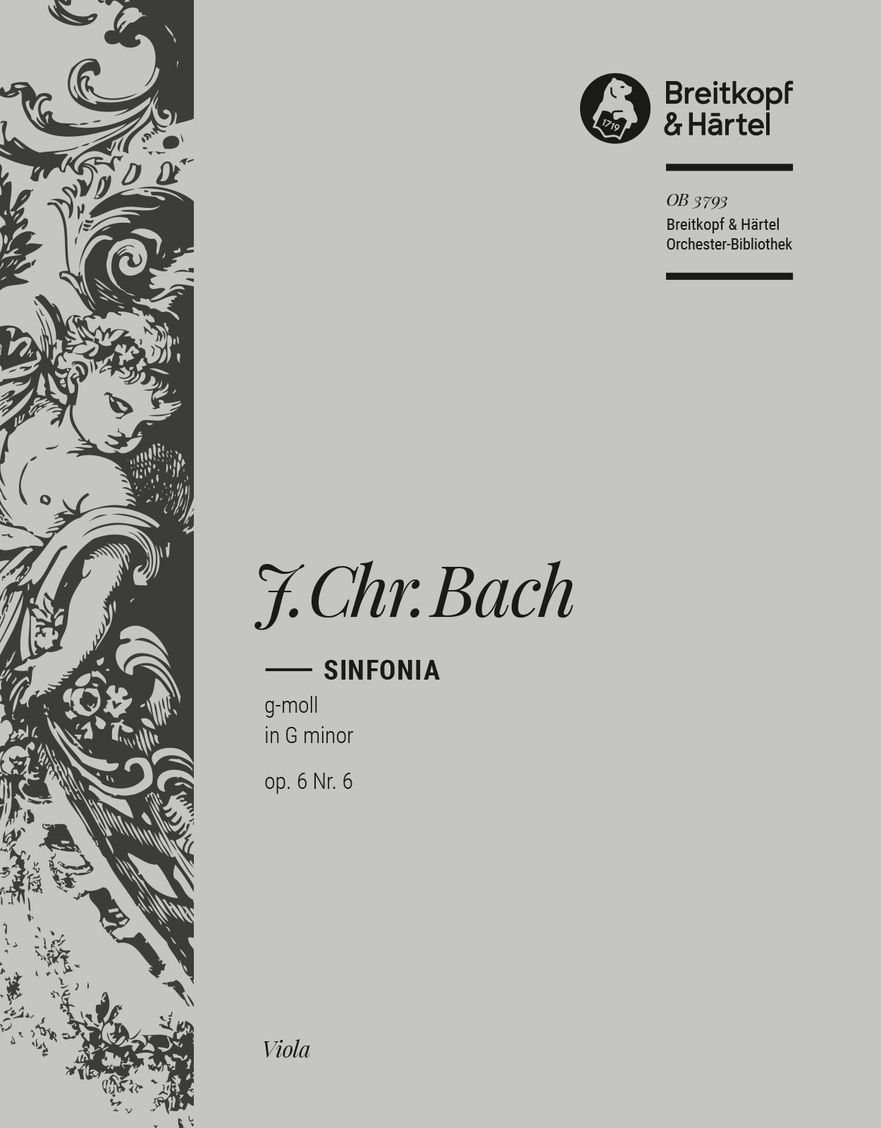 Vorderes Coverbild Sinfonia Nr. 6 g-Moll op. 6