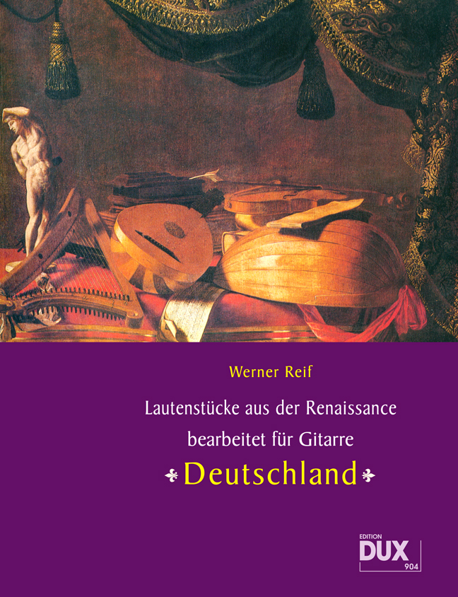 Vorderes Coverbild Lautenstücke aus der Renaissance: Deutschland