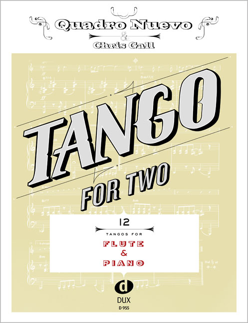 Vorderes Coverbild Tango For Two Flöte Klavier