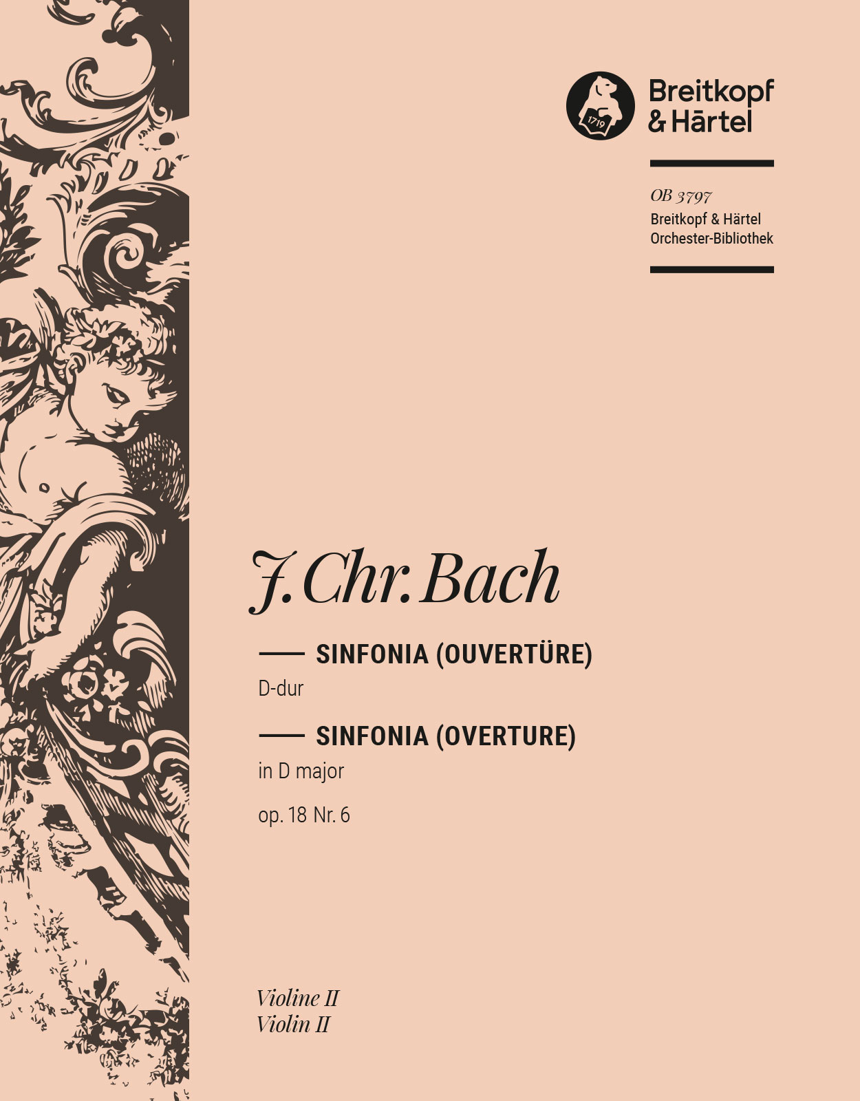 Vorderes Coverbild Sinfonia D-dur op. 18 Nr. 6 – Ouvertüre