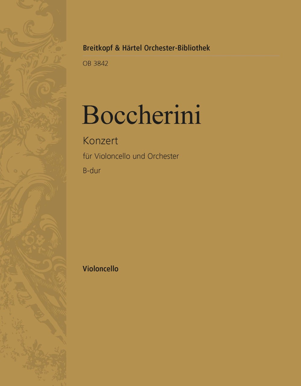 Vorderes Coverbild Violoncellokonzert B-Dur