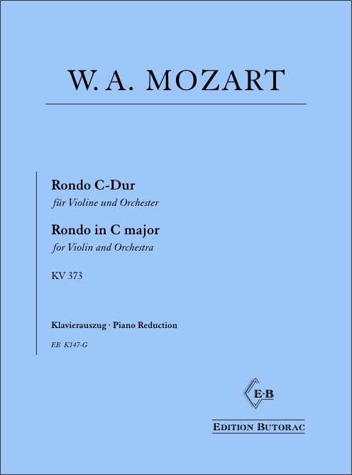 Vorderes Coverbild Rondo C-Dur KV 373