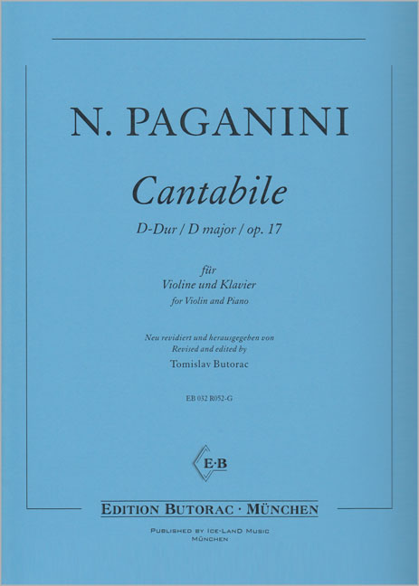 Vorderes Coverbild Cantabile op. 17