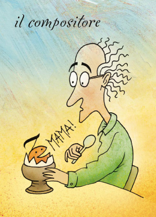 Vorderes Coverbild Il compositore