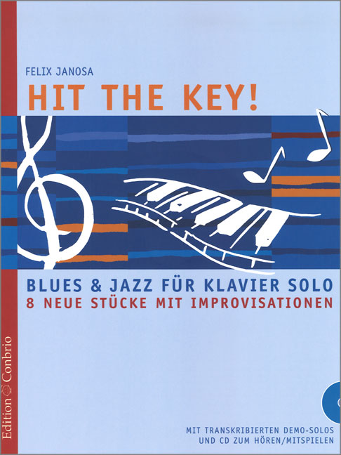 Vorderes Coverbild Hit the Key! Blues und Jazz für Klavier solo