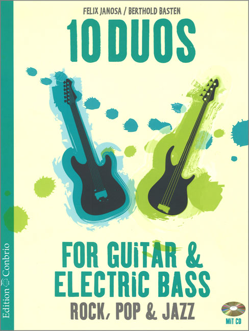 Vorderes Coverbild 10 Duos for Guitar & Electric Bass