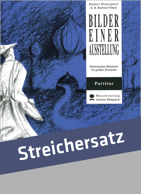 Vorderes Coverbild Bilder einer Ausstellung