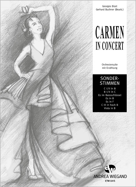 Vorderes Coverbild Carmen in Concert