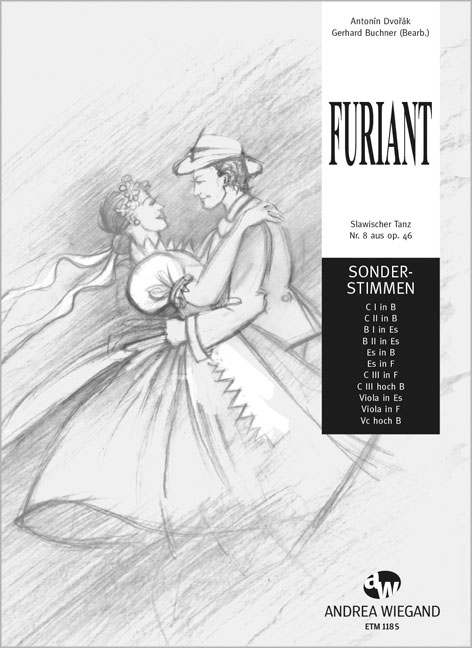Vorderes Coverbild Furiant - Slawischer Tanz Nr. 8 aus op 46