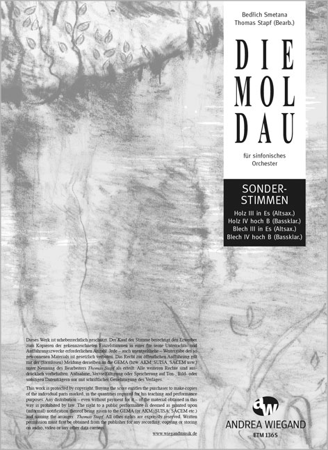 Vorderes Coverbild Die Moldau