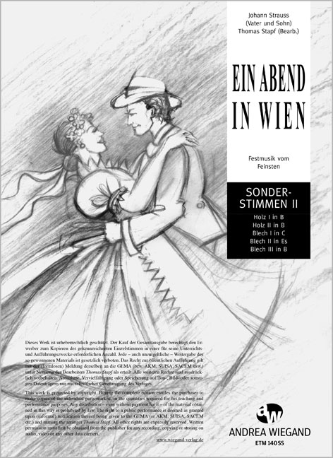 Vorderes Coverbild Ein Abend in Wien