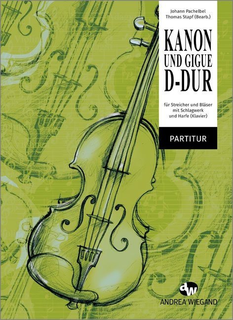 Vorderes Coverbild Kanon und Gigue D-Dur