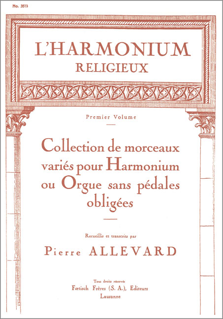 Vorderes Coverbild Harmonium Religieux Vol 1