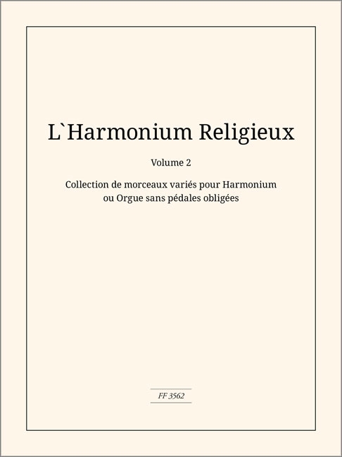 Vorderes Coverbild Harmonium Religieux Vol 2