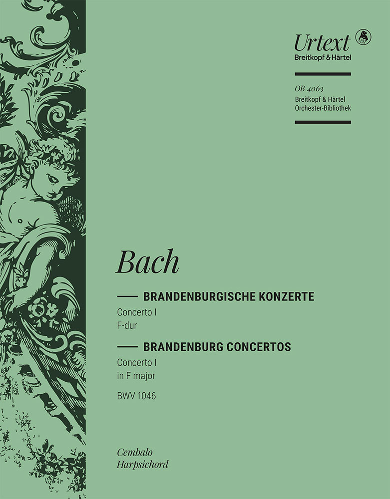 Vorderes Coverbild Brandenburgisches Konzert 1 F BWV1046