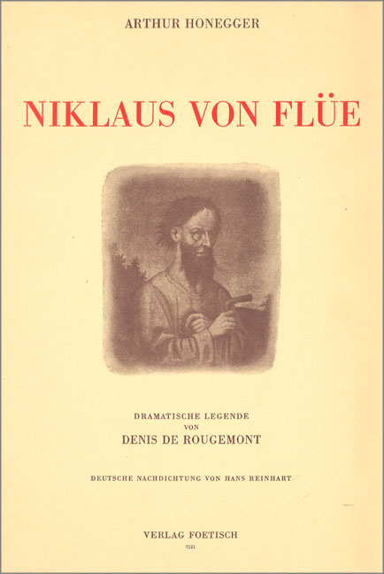 Vorderes Coverbild Niklaus von Flüe