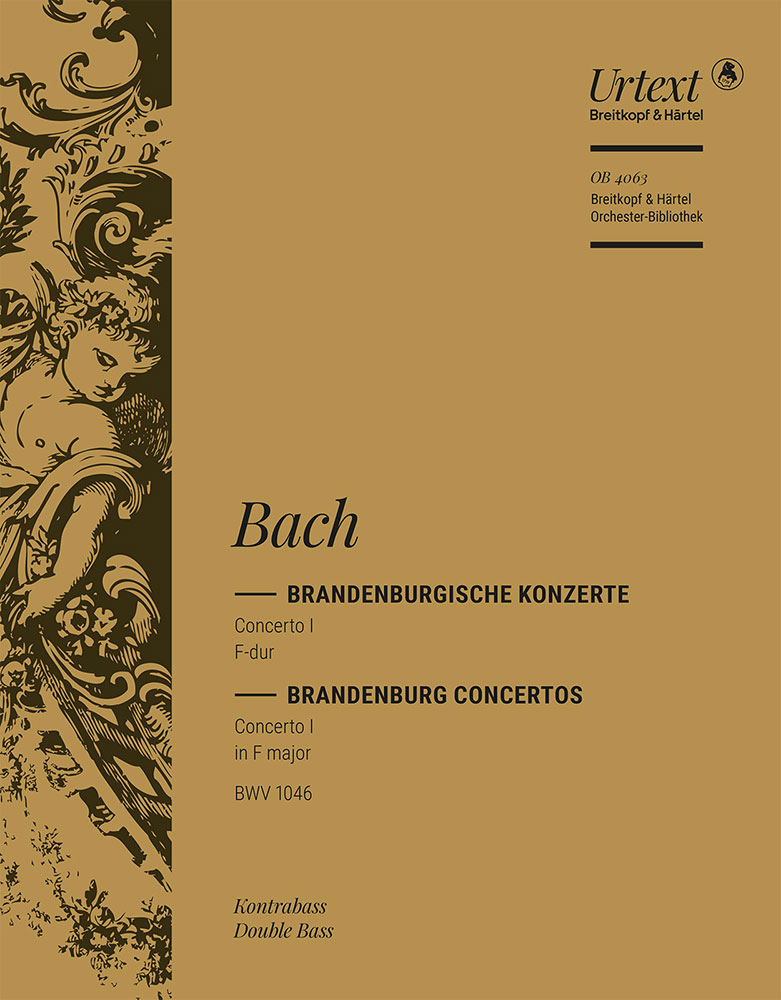 Vorderes Coverbild Brandenburgisches Konzert 1 F BWV1046