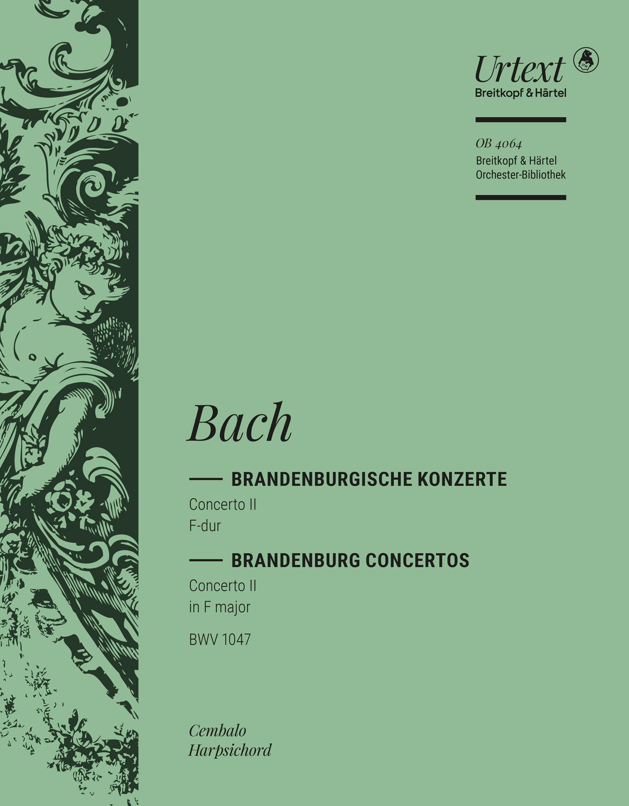 Vorderes Coverbild Brandenburgisches Konzert Nr. 2 F-Dur BWV 1047