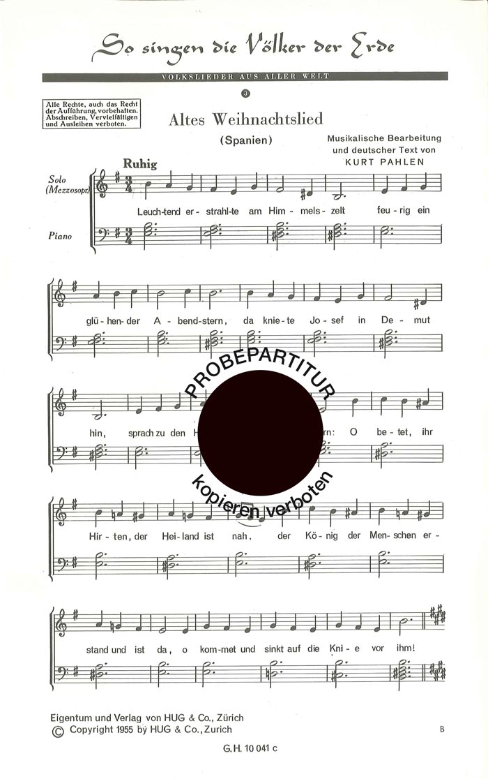 Vorderes Coverbild So singen die Völker der Erde 3