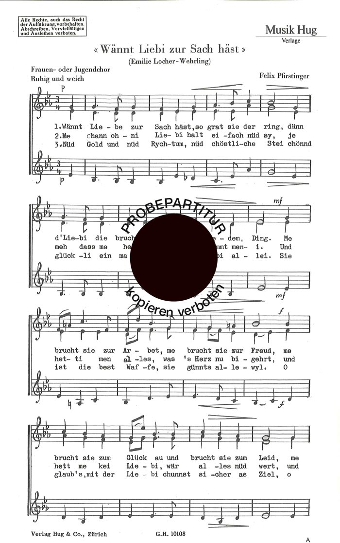 Vorderes Coverbild Wännt Liebi zur Sach häsch