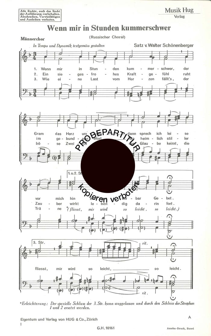 Vorderes Coverbild Wenn mir in Stunden